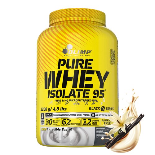 Odżywka białkowa OLIMP Pure Whey Isolate 95 Waniliowy (2200 g) Bez laktozy