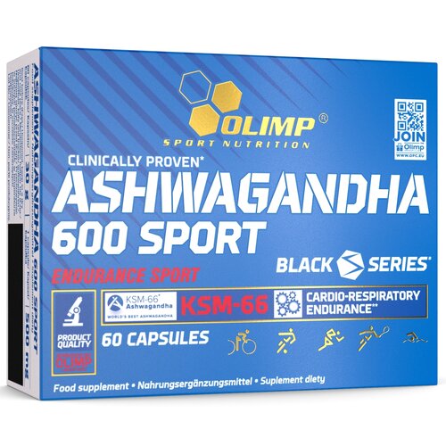 Adaptogen OLIMP Ashwagandha 600 Sport (60 kapsułek)