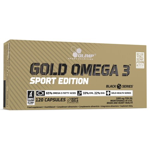Kwasy Omega-3 OLIMP Gold Omega 3 Sport Edition (120 kapsułek)
