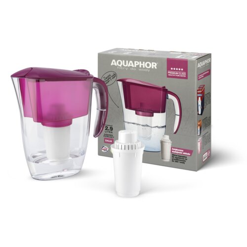 Dzbanek filtrujący AQUAPHOR Dalia Różowy