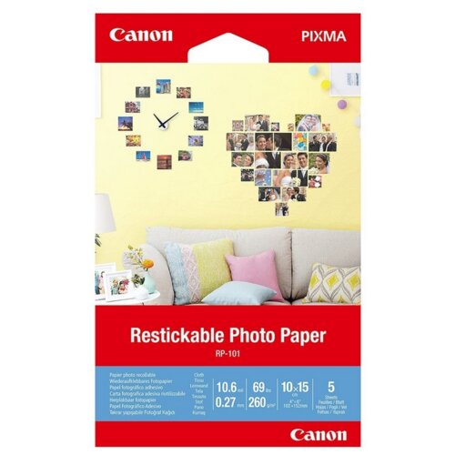 Papier fotograficzny CANON RP-101 5 arkuszy