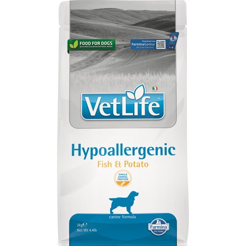 Karma dla psa FARMINA Vet Life Hypoallergenic Fish & Potato 2 kg