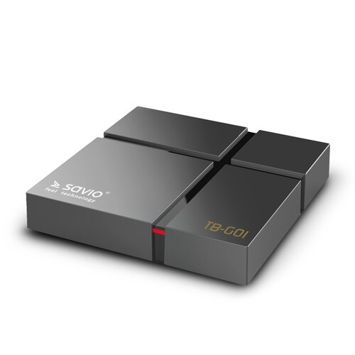 Odtwarzacz multimedialny SAVIO TV Box Gold TB-G01 Czarny