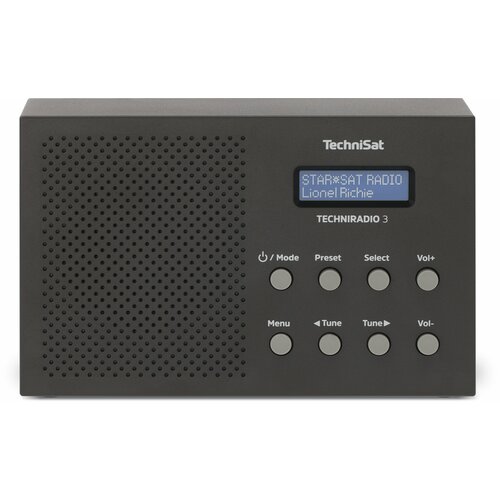 Radio TECHNISAT Techniradio 3 Przenośne Czarny