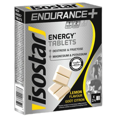 Suplement diety ISOSTAR Endurance Energy Cytrynowy (24 tabletki)