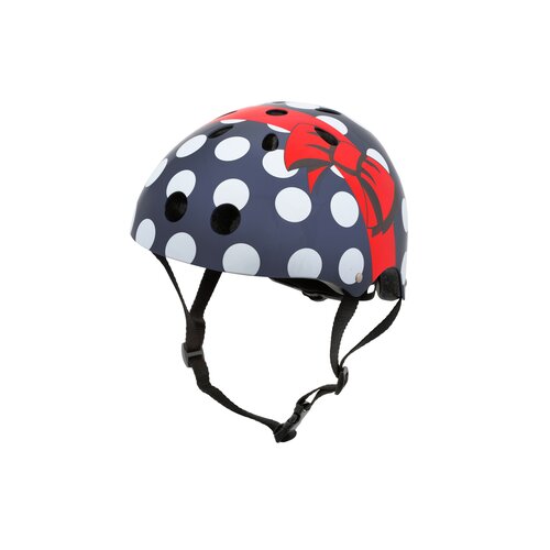 Kask rowerowy HORNIT Polka Dot Medium Granatowy dla Dzieci (rozmiar M)