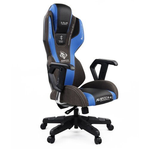 Fotel E-BLUE Auroza EEC324BLAA-IA Czarno-niebieski