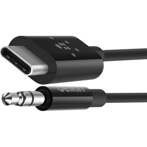 Kabel USB Typ-C - Jack 3.5mm BELKIN 1.8 m Czarny