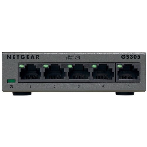 Switch NETGEAR GS305-300PES Gigabit Ethernet, 5 portów