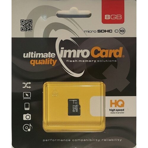 Karta pamięci IMRO microSDHC 8GB