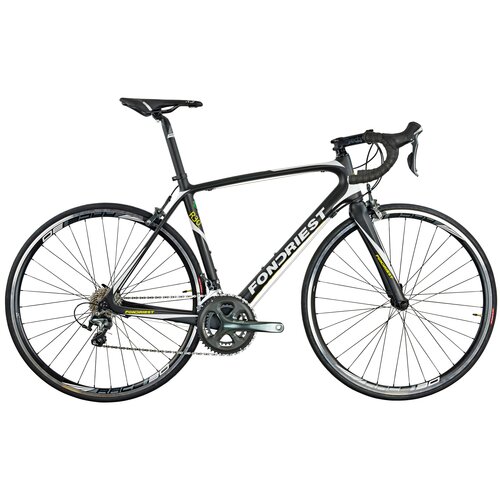 Rower szosowy FONDRIEST R30 M18 S 28 cali męski Czarny