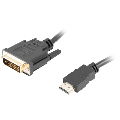 Kabel HDMI - DVI-D LANBERG 0.5 m