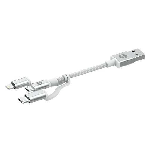 Kabel USB - Lightning/Micro USB/USB-C MOPHIE 1 m