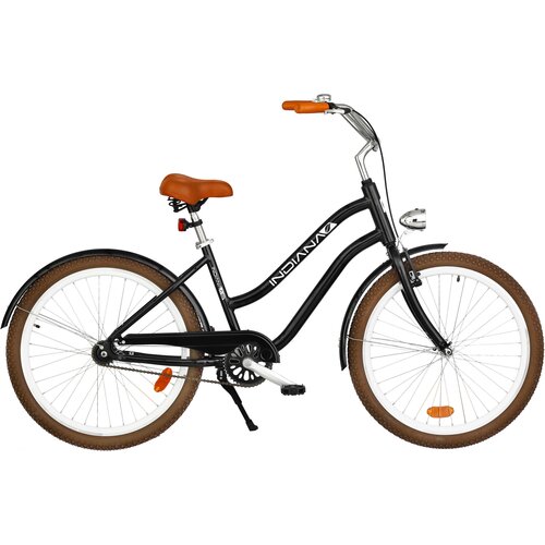 Rower miejski INDIANA X-Cruiser 1B 26 cali damski Czarny