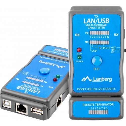 Tester kabli LANBERG NT-0403
