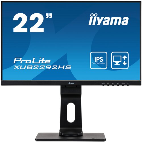 Monitor IIYAMA ProLite XUB2292HS-B1 21.5" 1920x1080px IPS 4 ms