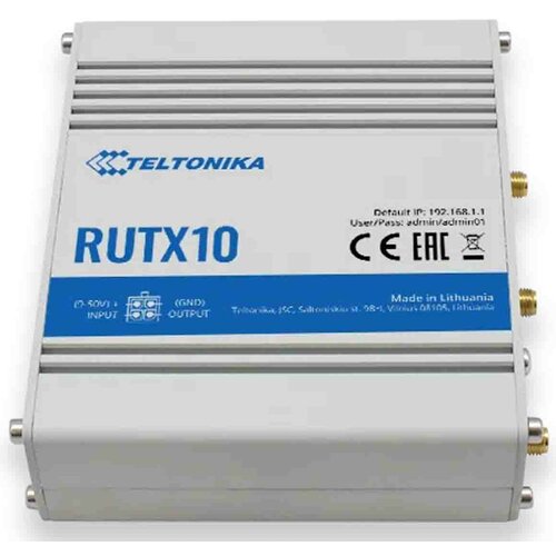 Router TELTONIKA RUTX10 2.4 / 5 GHz (DualBand)