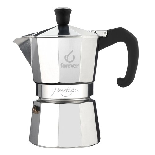 Kawiarka FOREVER Miss Moka Prestige 6 TZ Srebrny 300 ml