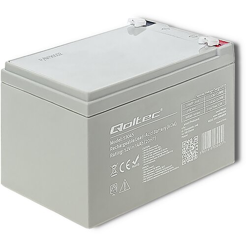 Akumulator QOLTEC 53045 14Ah 12V