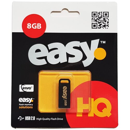 Pendrive IMRO Easy 8GB, USB 2.0, Odczyt 20 Mb/s, Zapis 10 Mb/s