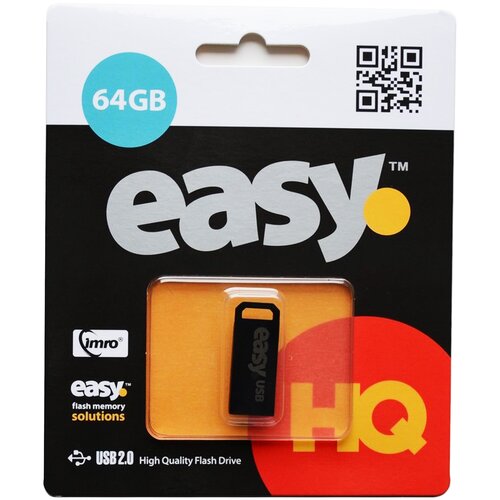 Pendrive IMRO Easy 64GB, USB 2.0, Odczyt 20 Mb/s, Zapis 10 Mb/s