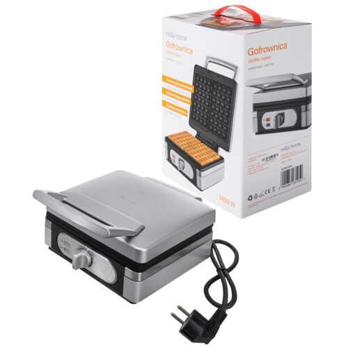 Gofrownica MILLA HOME MWM700S 1400W regulacja temperatury