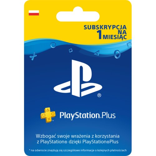 Kod aktywacyjny SONY PlayStation Plus 1 miesiąc