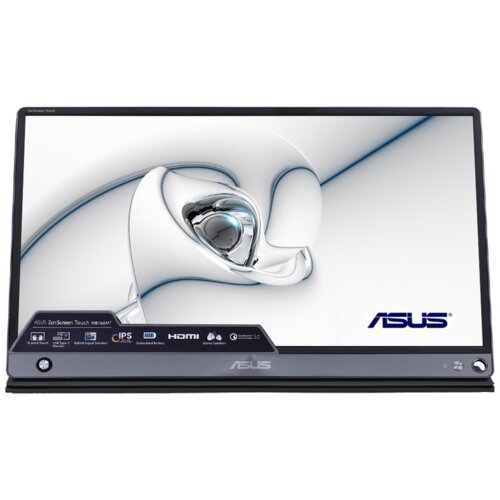 ASUS ZenScreen Touch Screen 15.6” 1080P Portable USB (MB16AMT) - Full HD  (1920 x 1080), IPS, Anti-glare, Built-in Battery, Speakers, Eye Care, USB