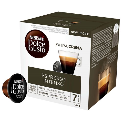 Kapsułki NESCAFE Espresso Intenso do ekspresu Nescafe Dolce Gusto