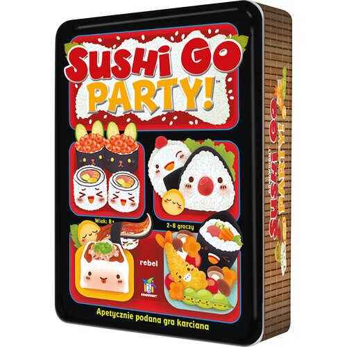 Gra karciana REBEL Sushi Go Party! 106034