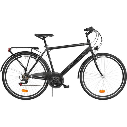 Rower trekkingowy INDIANA Trekker M21 28 cali męski Czarny