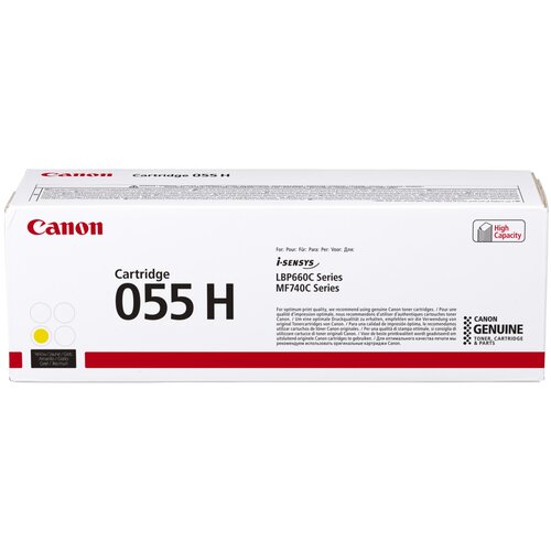 Toner CANON 055H Żółty