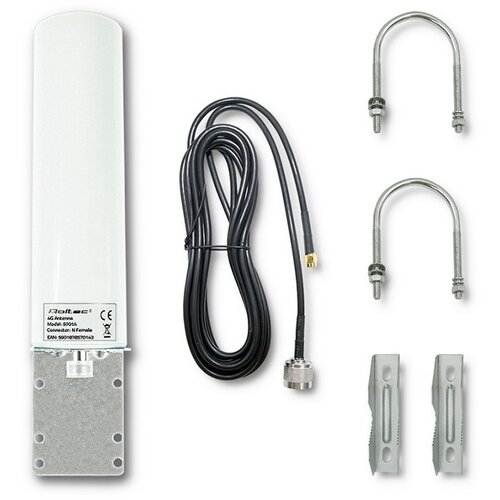 Antena QOLTEC 57014 Zewnętrzna / Wewnętrzna, Dookólna