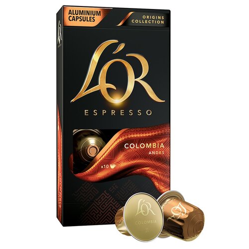 Kapsułki L'OR Espresso Origins Colombia do ekspresu Nespresso