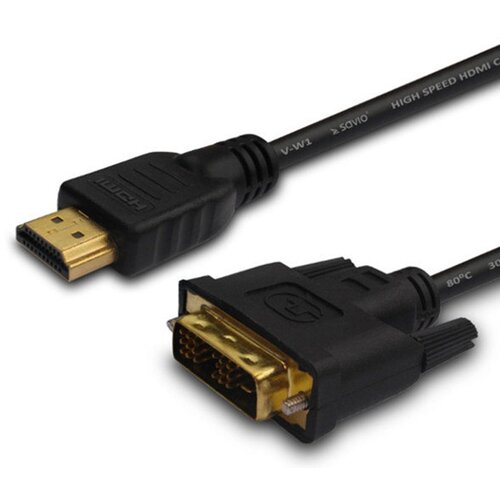 Kabel HDMI - DVI-D SAVIO CL-139 1.8 m