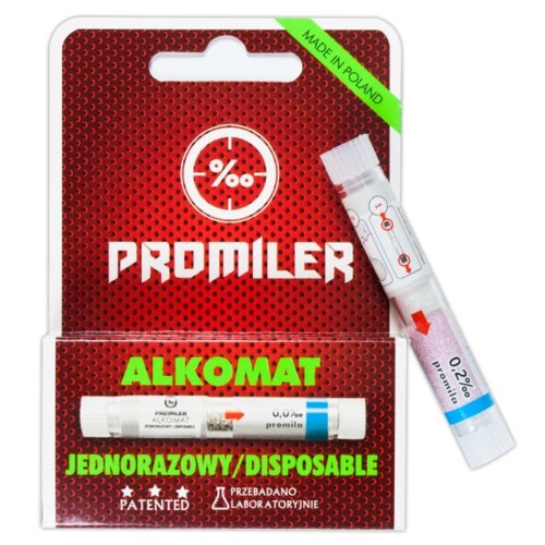 Alkomat PROMILER Jednarozowy 26.40.33.0