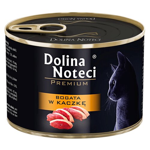Karma dla kota DOLINA NOTECI Premium Kaczka 185 g