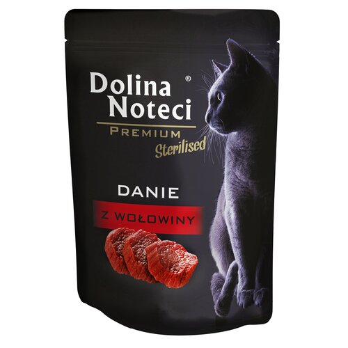 Karma dla kota DOLINA NOTECI Premium Wołowina 85 g