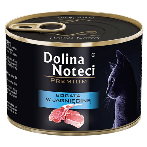Karma dla kota DOLINA NOTECI Premium Jagnięcina 185 g