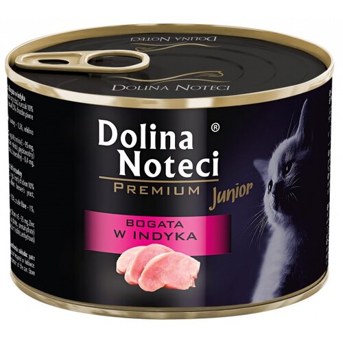 Karma dla kota DOLINA NOTECI Premium Junior Indyk 185 g