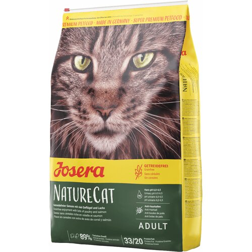 Karma dla kota JOSERA NatureCat Drób z łososiem 10 kg