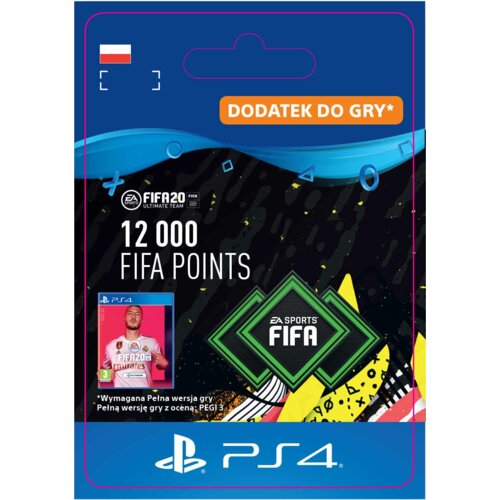 Kod aktywacyjny FIFA 20 Ultimate Team - 12000 punktów