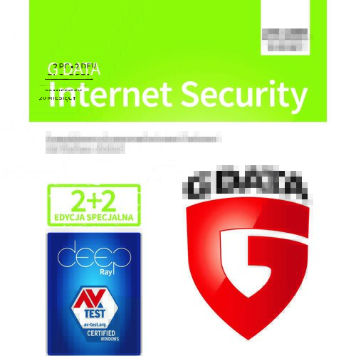 Antywirus G DATA Internet Security 4 URZĄDZENIA 20 MIESIĘCY Kod aktywacyjny