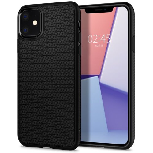 Etui SPIGEN Liquid Air do Apple iPhone 11 Czarny