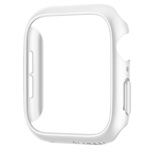 Etui SPIGEN Thin Fit do Apple Watch 4/5/6/SE (44 mm) Biały