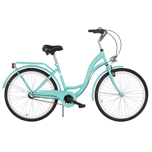 Rower miejski DAWSTAR Citybike S3B 26 cali damski Lazur