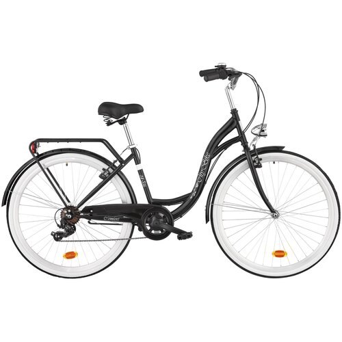 Rower miejski DAWSTAR Citybike S7B 28 cali damski Czarny
