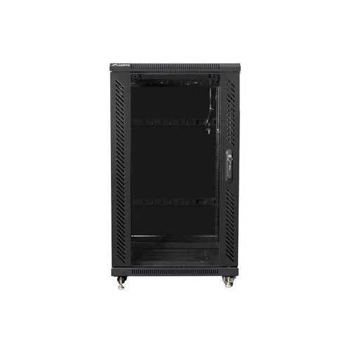 Szafa RACK LANBERG 19" 22U FF01-6822-12B 600 x 800 mm, Stojąca Czarny