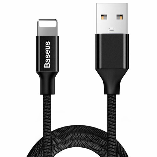Kabel USB - Lightning BASEUS Yiven 2A 1.8 m Czarny