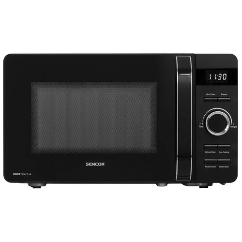 Kuchenka mikrofalowa SENCOR SMW 5117BK 800W średnica 27 cm pojemność 17L Czarny